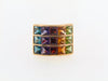 14K Yellow Gold Multi-Color Gemstone Ring | 18 Karat Appraisers | Beverly Hills, CA | Fine Jewelry