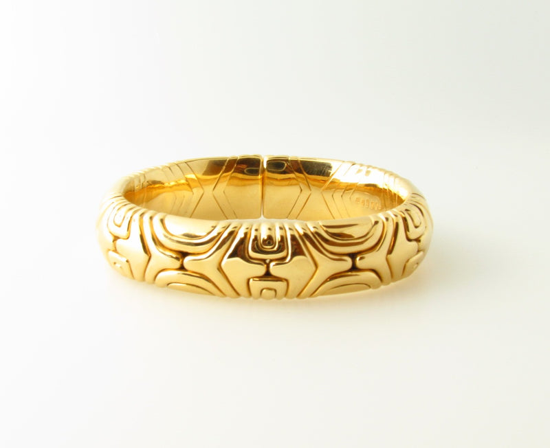 18K Yellow Gold, Bangle Bracelet by Bvlgari | 18 Karat Appraisers | Beverly Hills, CA | Fine Jewelry