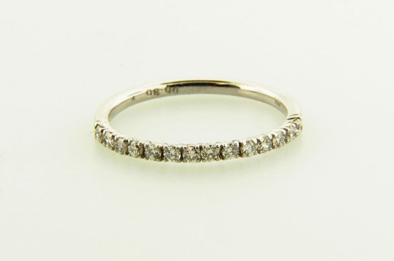 14K White Gold, Diamond Band | 18 Karat Appraisers | Beverly Hills, CA | Fine Jewelry