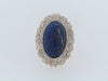 14K-WG LAPIS LAZULI AND DIAMOND RING | 18 Karat Appraisers | Beverly Hills, CA | Fine Jewelry