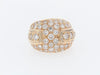 14K-YG DIAMOND BOMBE RING | 18 Karat Appraisers | Beverly Hills, CA | Fine Jewelry