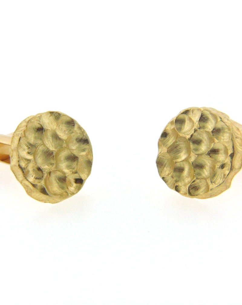 18K Yellow Gold Cartier Cufflinks | 18 Karat Appraisers | Beverly Hills, CA | Fine Jewelry