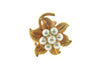 14K Yellow Gold Pearl Flower Ring | 18 Karat Appraisers | Beverly Hills, CA | Fine Jewelry