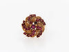 18K-YG RUBY DOME RING