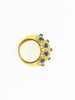 18K Yellow Gold Sapphire and Diamond Ring | 18 Karat Appraisers | Beverly Hills, CA | Fine Jewelry