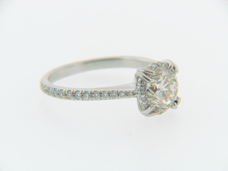 PLATINUM DIAMOND SOLITAIRE RING | 18 Karat Appraisers | Beverly Hills, CA | Fine Jewelry