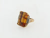 14K YELLOW GOLD CITRINE AND DIAMOND RING | 18 Karat Appraisers | Beverly Hills, CA | Fine Jewelry