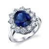 Platinum, Sapphire and Diamond Ring | 18 Karat Appraisers | Beverly Hills, CA | Fine Jewelry