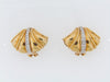 18K-YG DIAMOND EARRINGS