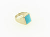 14K White Gold Turquoise Ring | 18 Karat Appraisers | Beverly Hills, CA | Fine Jewelry