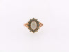 14K Yellow Gold Diamond and White Opal Ring | 18 Karat Appraisers | Beverly Hills, CA | Fine Jewelry