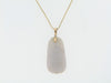 14K YELLOW GOLD LAVENDER JADE PENDANT | 18 Karat Appraisers | Beverly Hills, CA | Fine Jewelry