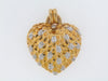 18K-YG DIAMOND HEART PENDANT