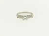 Retro Platinum Diamond Solitaire Ring | 18 Karat Appraisers | Beverly Hills, CA | Fine Jewelry