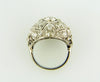 Platinum Diamond Bombe Ring | 18 Karat Appraisers | Beverly Hills, CA | Fine Jewelry