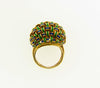 18K Yellow Gold, Enamel Ring | 18 Karat Appraisers | Beverly Hills, CA | Fine Jewelry