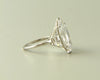 Art Deco, Platinum Diamond Solitaire Ring