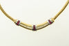 14K Yellow and White Gold Ruby and Diamond Necklace | 18 Karat Appraisers | Beverly Hills, CA | Fine Jewelry