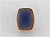 18K-YG PURPLE CHALCEDONY RING | 18 Karat Appraisers | Beverly Hills, CA | Fine Jewelry