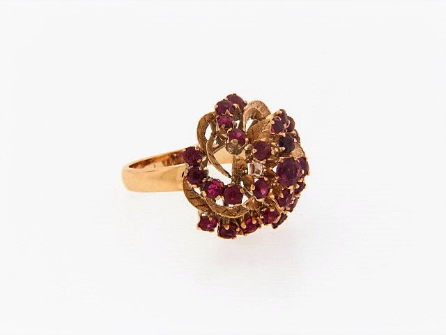 18K-YG RUBY DOME RING | 18 Karat Appraisers | Beverly Hills, CA | Fine Jewelry