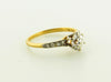 Victorian 18K Yellow Gold, Diamond Solitaire Ring | 18 Karat Appraisers | Beverly Hills, CA | Fine Jewelry