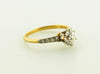 Victorian 18K Yellow Gold, Diamond Solitaire Ring | 18 Karat Appraisers | Beverly Hills, CA | Fine Jewelry