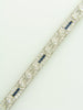 Art Deco, Platinum Diamond Bracelet