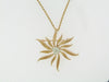 14K Yellow Gold, Diamond Pendant / Brooch | 18 Karat Appraisers | Beverly Hills, CA | Fine Jewelry