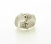 18K White Gold, Diamond and Rock Crystal Quartz Ring | 18 Karat Appraisers | Beverly Hills, CA | Fine Jewelry