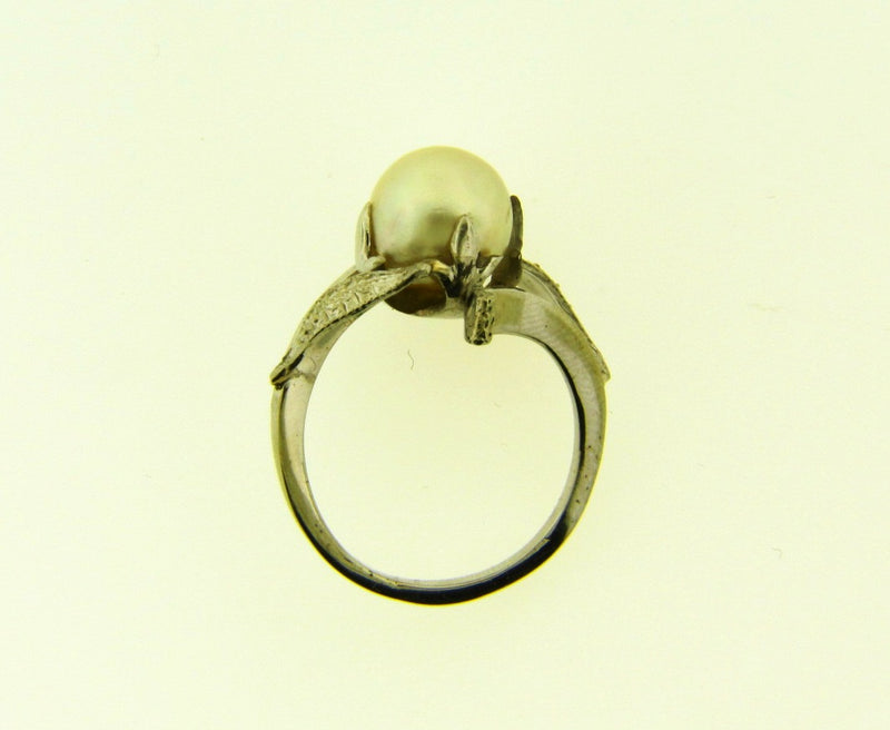 14K White Gold, Pearl Ring | 18 Karat Appraisers | Beverly Hills, CA | Fine Jewelry