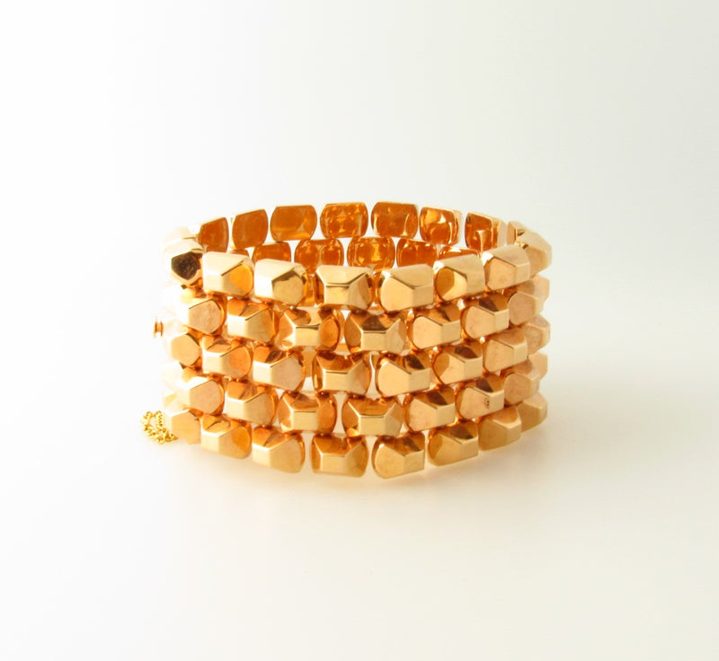 Retro 18K Rose Gold, Bracelet | 18 Karat Appraisers | Beverly Hills, CA | Fine Jewelry