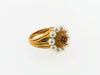 18K Yellow Gold Ruby and Pearl Dome Ring | 18 Karat Appraisers | Beverly Hills, CA | Fine Jewelry