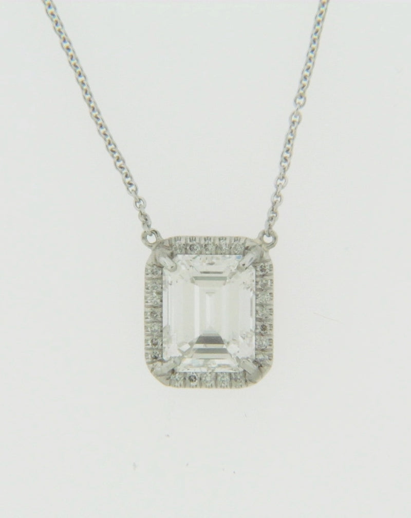 Platinum Diamond Pendant | 18 Karat Appraisers | Beverly Hills, CA | Fine Jewelry