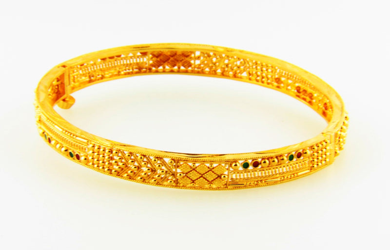 22K Yellow Gold, Bangle Bracelet | 18 Karat Appraisers | Beverly Hills, CA | Fine Jewelry