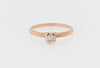 14K-RG DIAMOND SOLITAIRE RING | 18 Karat Appraisers | Beverly Hills, CA | Fine Jewelry