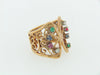 14K-YG BUTTERFLY GEMSTONE RING | 18 Karat Appraisers | Beverly Hills, CA | Fine Jewelry