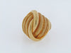 18K-YG KNOT DOME RING BY "HENRY DUNAY"