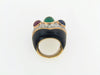 18K Yellow Gold Diamond and Gemstone Ring | 18 Karat Appraisers | Beverly Hills, CA | Fine Jewelry