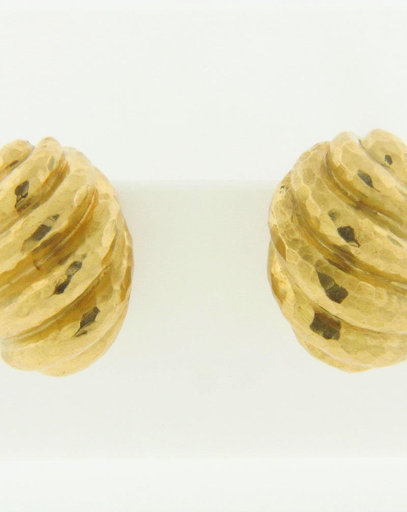 18K YELLOW GOLD EARCLIPS BY 