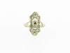 Art Deco Platinum Diamond Filigree Ring