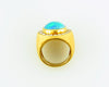 18K Yellow Gold, Opal and Diamond Ring | 18 Karat Appraisers | Beverly Hills, CA | Fine Jewelry