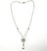 18K White Gold Diamond and Pearl Pendant | 18 Karat Appraisers | Beverly Hills, CA | Fine Jewelry