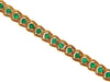 18K Yellow Gold Emerald Bracelet | 18 Karat Appraisers | Beverly Hills, CA | Fine Jewelry