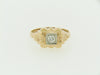 14K YELLOW GOLD DIAMOND SOLITAIRE RING | 18 Karat Appraisers | Beverly Hills, CA | Fine Jewelry