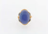 14K Yellow Gold Lavender Jade and Diamond Ring | 18 Karat Appraisers | Beverly Hills, CA | Fine Jewelry