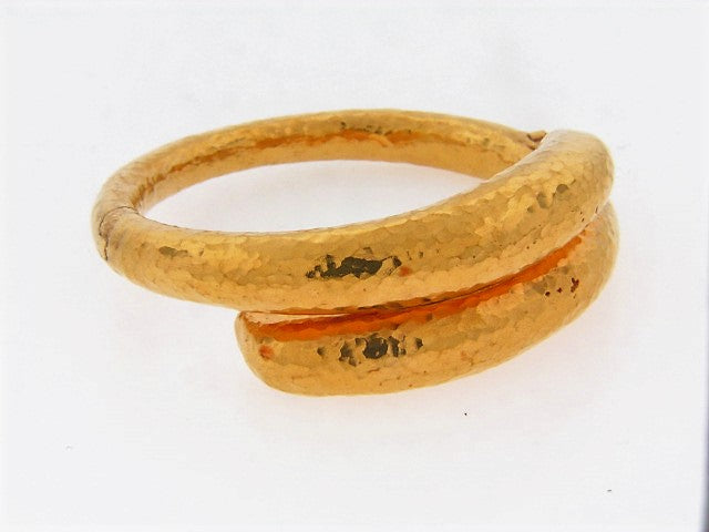 18K-YG BANGLE BRACELET