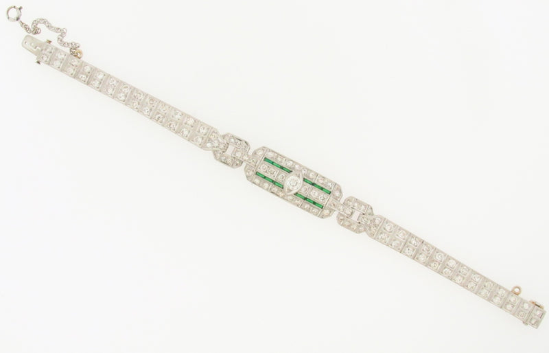 PLATINUM DIAMOND BRACELET | 18 Karat Appraisers | Beverly Hills, CA | Fine Jewelry