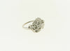 14K White Gold Diamond Cluster Ring | 18 Karat Appraisers | Beverly Hills, CA | Fine Jewelry