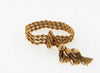 14K Yellow Gold Tassle Bracelet | 18 Karat Appraisers | Beverly Hills, CA | Fine Jewelry