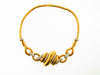 Retro 18K Yellow and Rose Gold Diamond Necklace | 18 Karat Appraisers | Beverly Hills, CA | Fine Jewelry